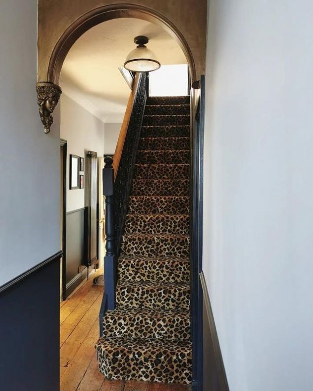 Tapi Safari leopard carpet